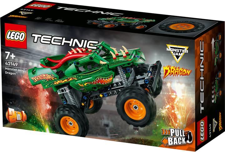 Produktbild LEGO Monster Jam Dragon (42149, LEGO Technic)