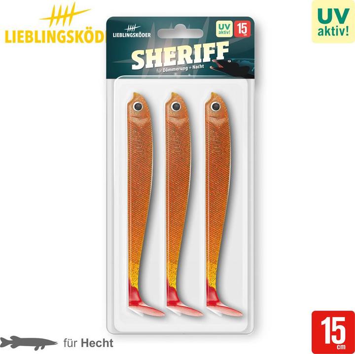 Immagine prodotto Lieblingsköder Sceriffo (alba, notte) (15 cm)