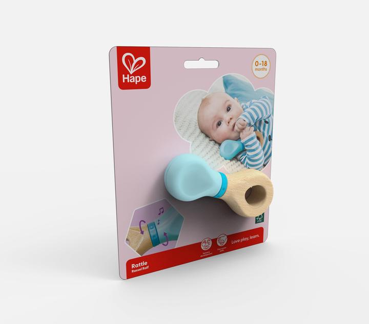 Actual product image Hape Twist Rattle n' Roll Rammelaar
