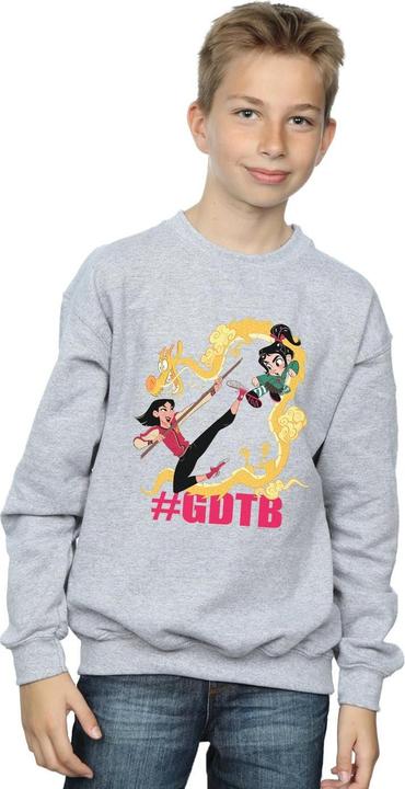 Produktbild Disney Wreck It Ralph Mulan And Vanellope Sweatshirt Jungen (152, 158)