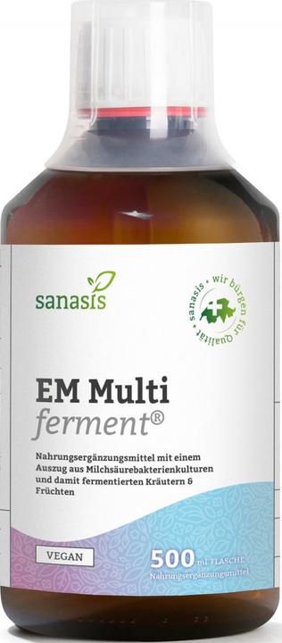 Produktbild Sanasis EM Multi ferment (500ml) (1 Stück, Flüssigkeit, 575 g)