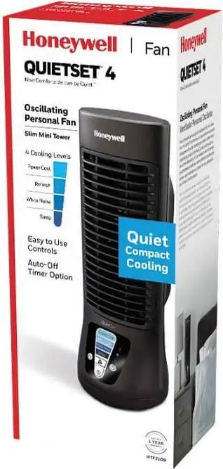 Immagine prodotto Honeywell Ventilatore a torre QuietSet Slim Mini (46 dB)