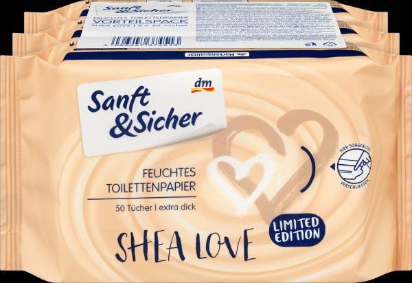 Produktbild dm Sanft&Sicher Shea Love (150 x)