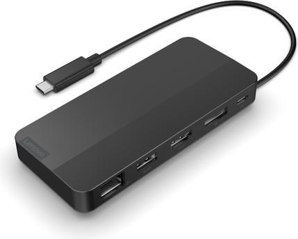 Productafbeelding Lenovo Travel Hub (USB-C, 8 Havens)