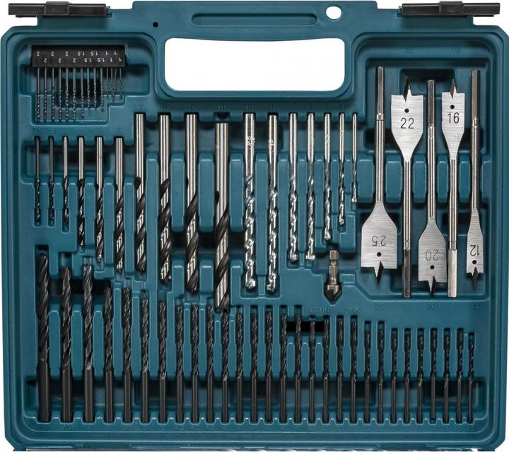 Image du produit Makita Jeu d'embouts de perçage 256 pièces (4 - 7.5mm)