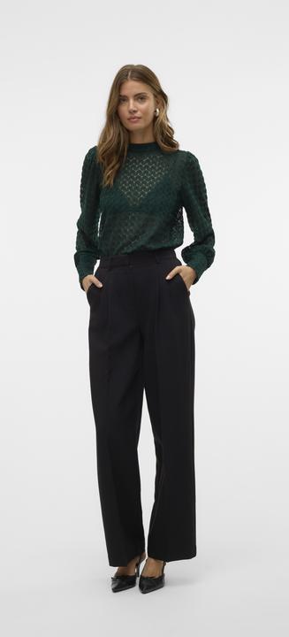 Produktbild Vero Moda Vmbecca Ls High Neck Lace Top Jrs Noos (M)