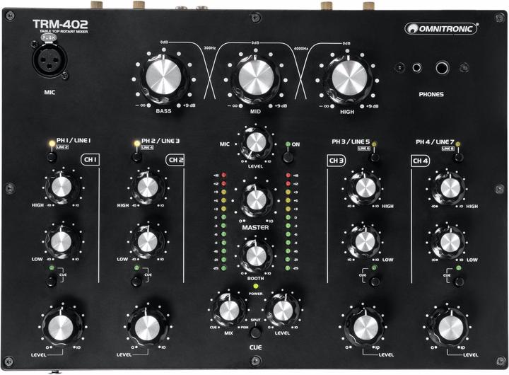 Image du produit Omnitronic TRM-402 (Contrôleur DJ)