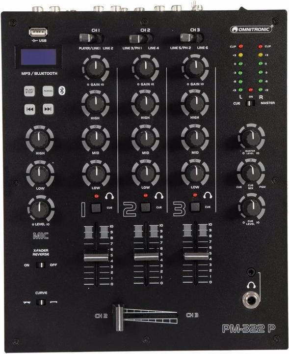 Actual product image Omnitronic PM-322P (DJ controller)