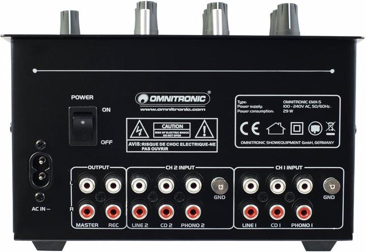 Actual product image Omnitronic PM-222