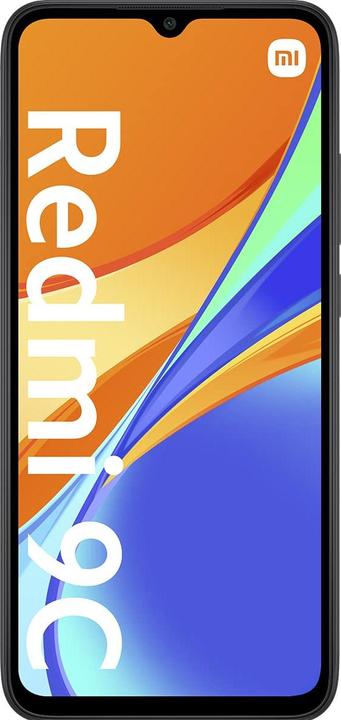 Actual product image Xiaomi Redmi 9C (128 GB, Midnight Gray, 6.53", Hybrid Dual SIM, 13 Mpx, 4G)