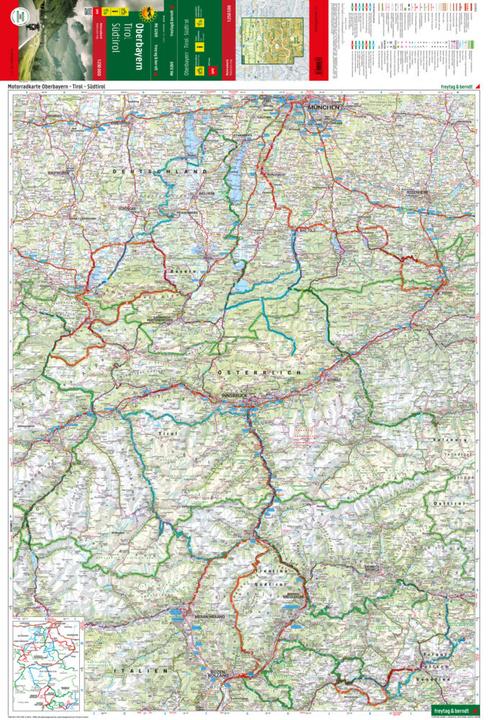 Image du produit Haute-Bavière - Tyrol - Tyrol du Sud, moto