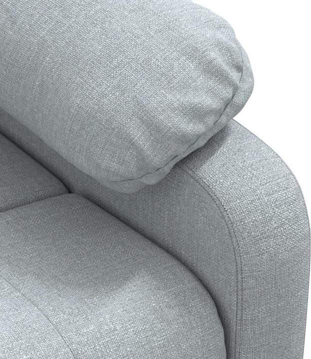 Produktbild VidaXL Massagesessel TV Sessel Relaxsessel Fernsehsessel Liegesessel Hellgrau