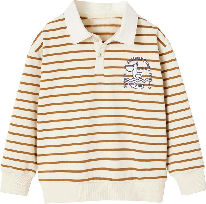 Brown striped