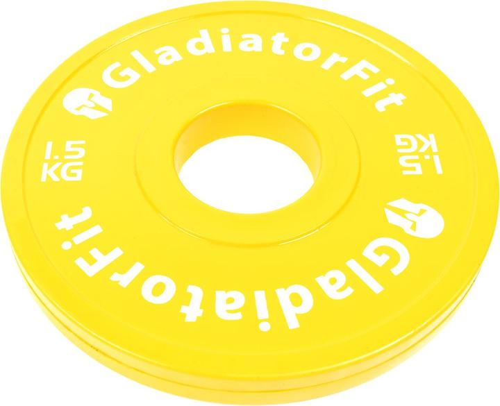 Produktbild Gladiatorfit Fractional Gewichtscheibe (2 x 1.5 kg)