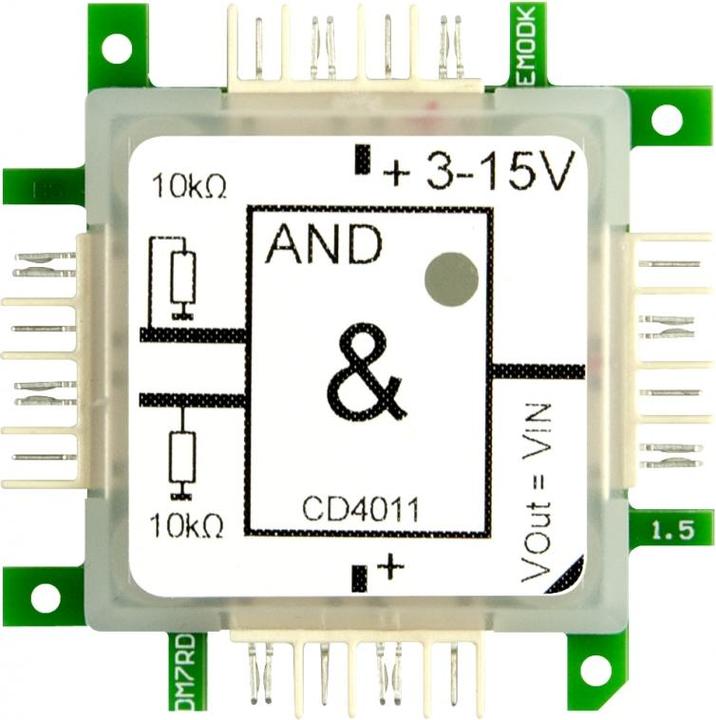 Produktbild Brick`r Brick'r Logik AND CD4011 (Elektronikkit)