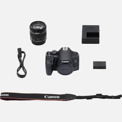 Immagine prodotto Canon EOS 850D + EF-S 18-55 mm f (18 - 55 mm, 24.20 Mpx, APS-C / DX)