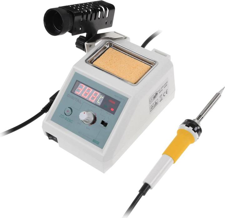 Actual product image Kemo Kemot Stacja lutownicza z procesorem 929C