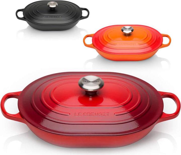 Actual product image Le Creuset Oblong Signature 31cm, oval