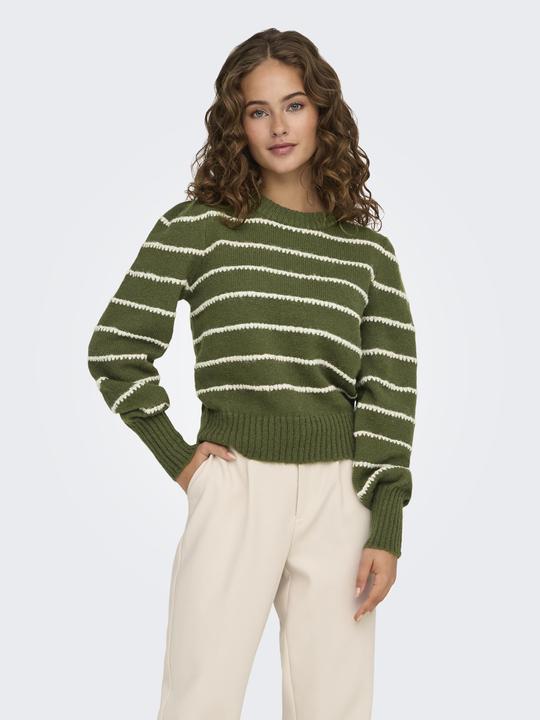 Image du produit JdY Coupe normale Haut fermé Manches longues Manches bouffantes Pulls en maille (XXL)
