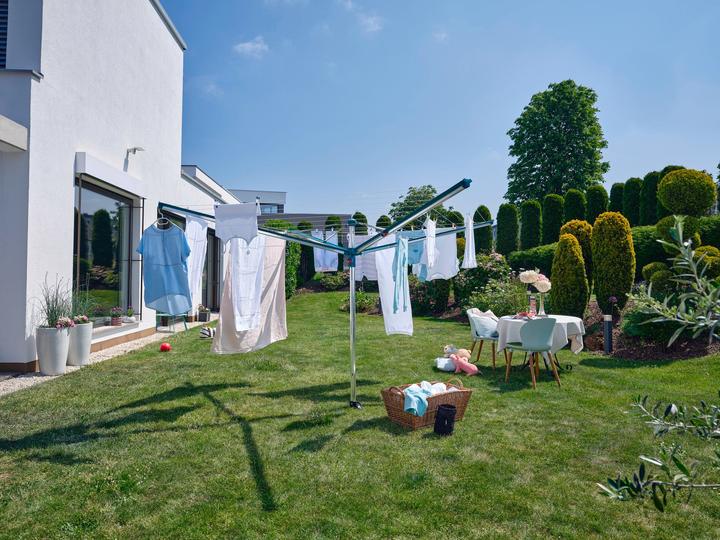Produktbild Leifheit Wäscheschirm Linomatic 600 Deluxe Cover (60 m)