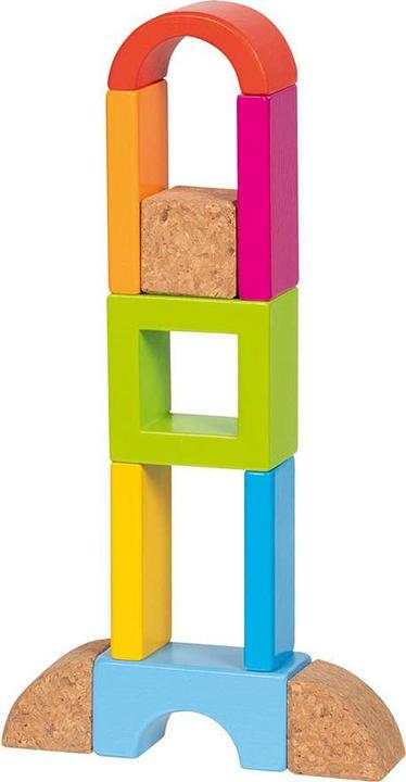 Produktbild Goki Holzbausteine ​​Farbe, 41 Stk.