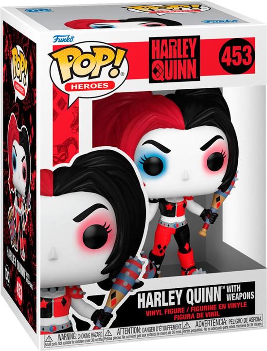 Produktbild Funko DC Comics: Harley Quinn Takeover POP! Heroes Vinyl Figur Harley with Weapons 9 cm