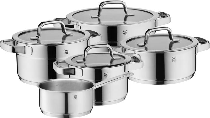 Produktbild WMF Compact Cuisine Topf-Set, 5-teilig (24 cm, Pfannenset + Topfset, Edelstahl)