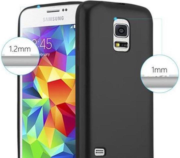 Immagine prodotto Cadorabo Custodia TPU Matt Metallic (Samsung Galaxy S5 Neo, Samsung Galaxy S5)
