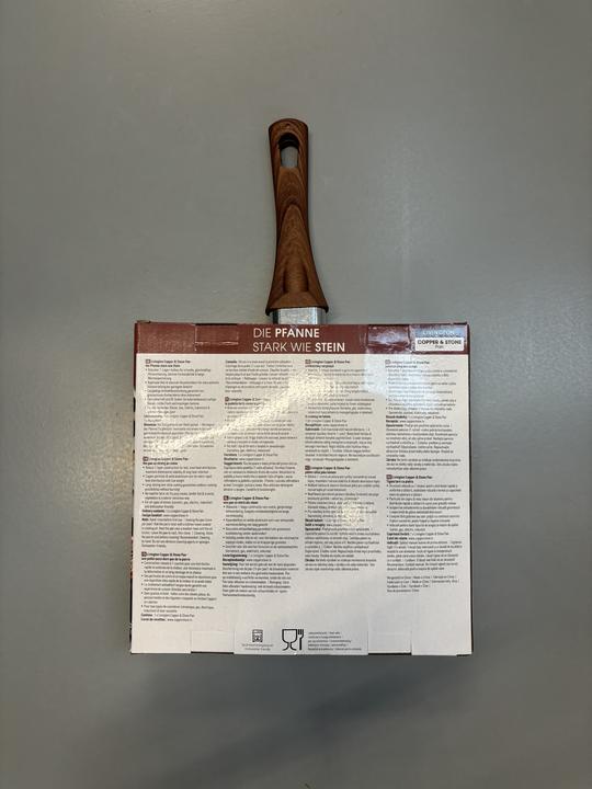 Actual product image Livington Copper & Stone Pan (25 cm, Frying pan, Copper, Aluminium, Steel)