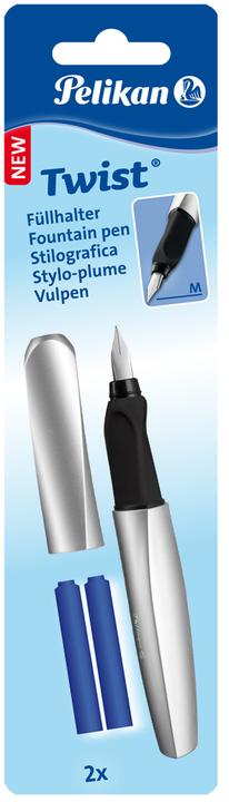 Produktbild Pelikan Twist Füha Silver P457 M (Silber, 1 x)