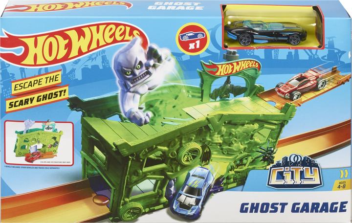 Produktbild Hot Wheels Ausklappbares Geisterbahn