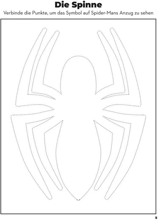 Immagine prodotto Spider-Man: Coole Ausmalbilder (Tedesco, 2023)