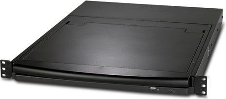 Produktbild APC 43.18 cm - 17 Z Rack LCD Console - US Tastatur - mit 8 Port Analog KVM Switch