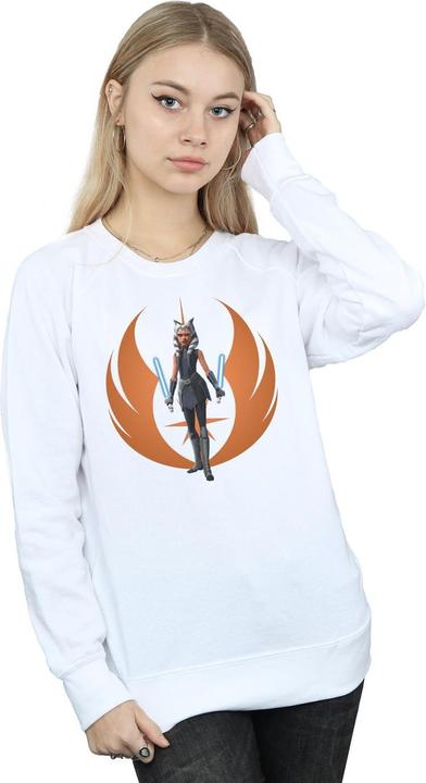 Image du produit Star Wars - Sweat CLONE WARS AHSOKA REBEL POSE - Femme (L)