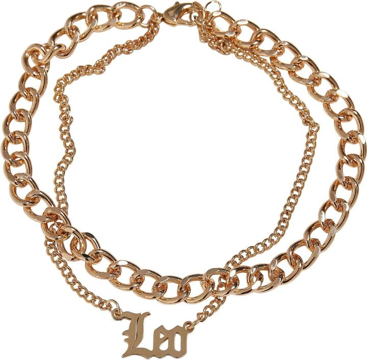 Produktbild Urban Classics Zodiac Golden Anklet (20% rostfreier Stahl, 80% Eisen)