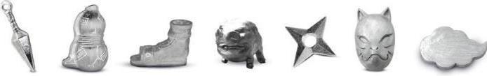 Actual product image Monopoly Naruto Shippuden (French)