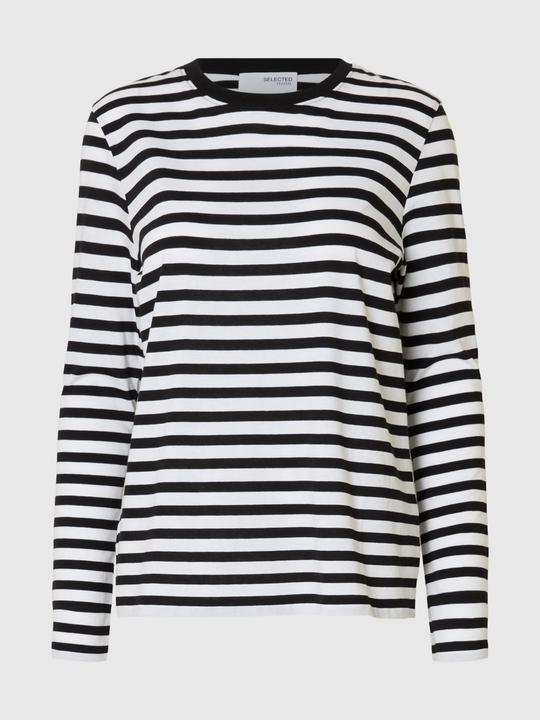 Produktbild Selected Femme Gestreiftes Longsleeve (S)