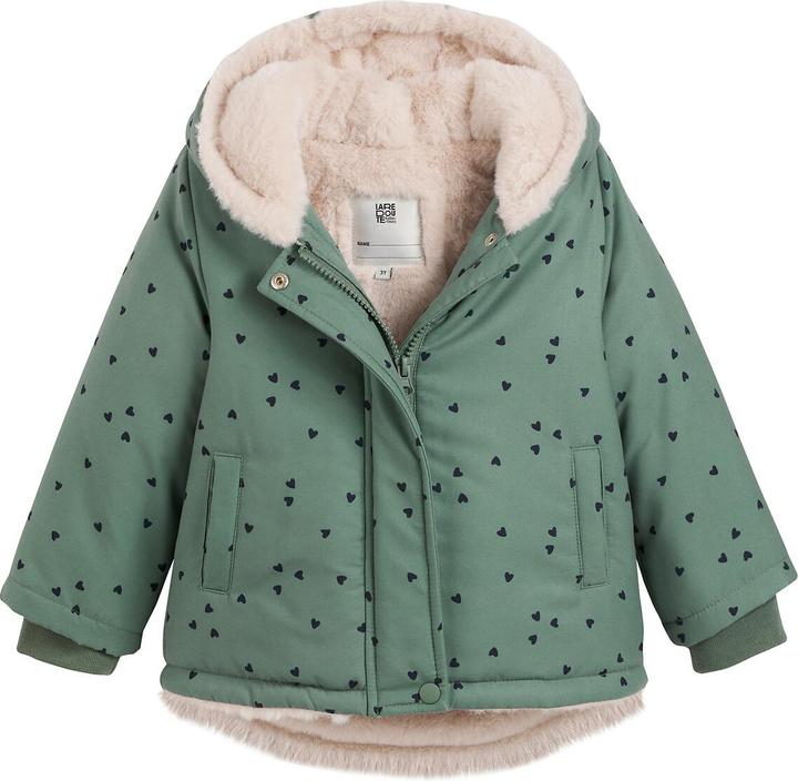 La Redoute Collections Winterjacke mit Kapuze & Plüschfutter