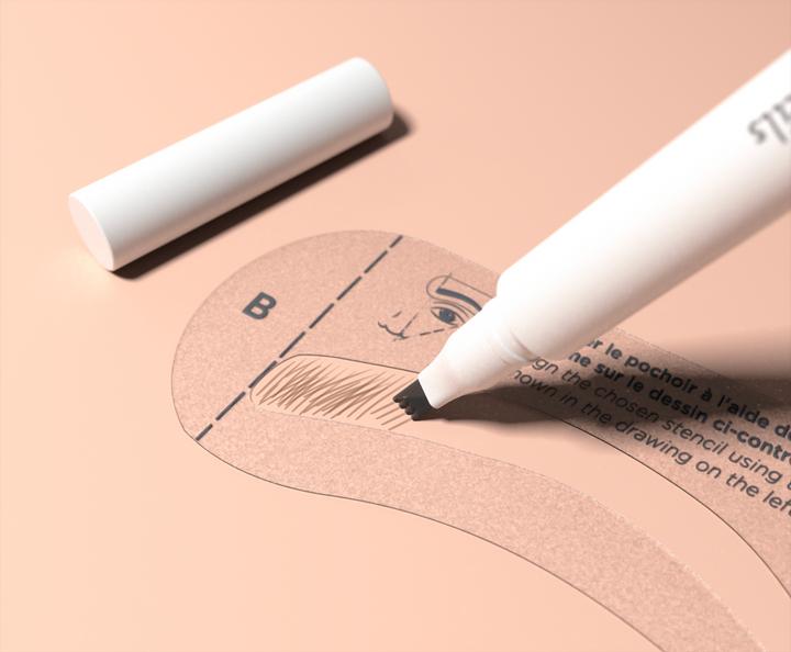 Actual product image Même Eyelash and Eyebrow Pencil