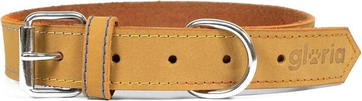 Actual product image Gloria Dog collar Oasis yellow 55 cm (55 x 2.5 cm) (Leather)