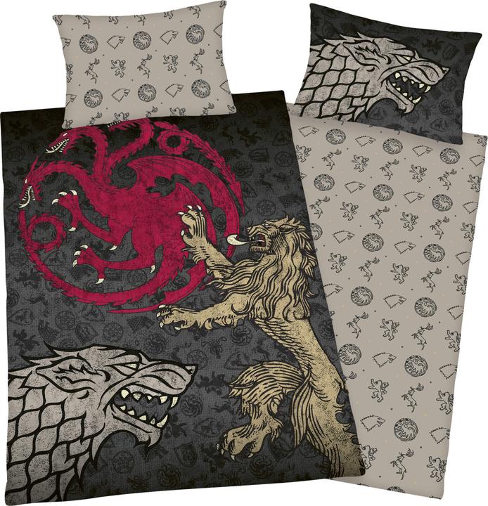 Produktbild Herding Bettwäschegarnitur Game of Thrones (Duvetbezug, 160 x 210 cm)