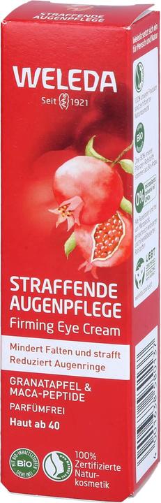 Actual product image Weleda Firming eye cream with pomegranate and maca peptides ( Firming Eye Cream) 12 ml (Fluid, 12 ml)