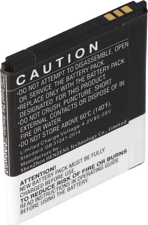 Actual product image AccuCell Battery for PHICOMM C230, C230V, C230W, Clue, i300, i360, i600, i600w, i700V, i700w, K528