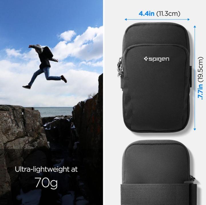 Image du produit Spigen Dynamic Shield bracelet czarny/ black opaska na ramię AMP04617