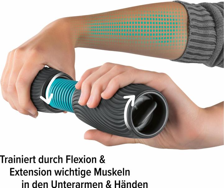 Produktbild Maxxmee Handgelenk- & Unterarmtrainer anthrazit, drei Stärken