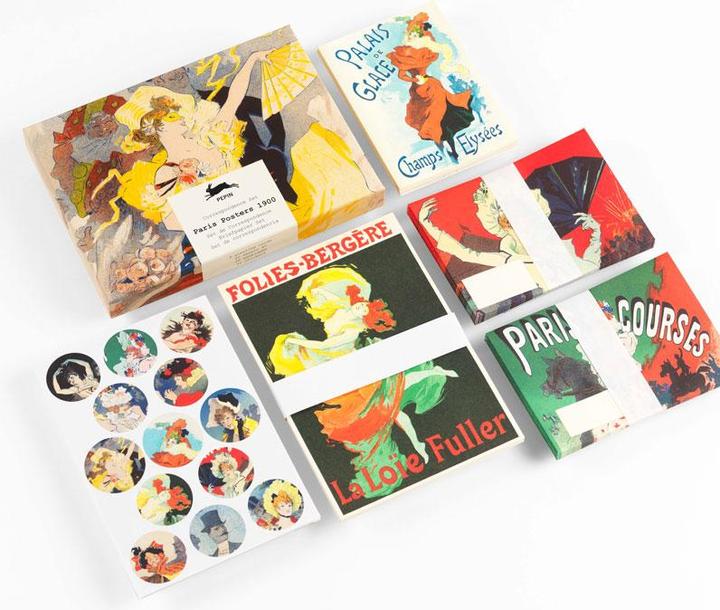 Produktbild Correspondence Set PARIS POSTERS 1900 (Geschenkbox, 1 x)