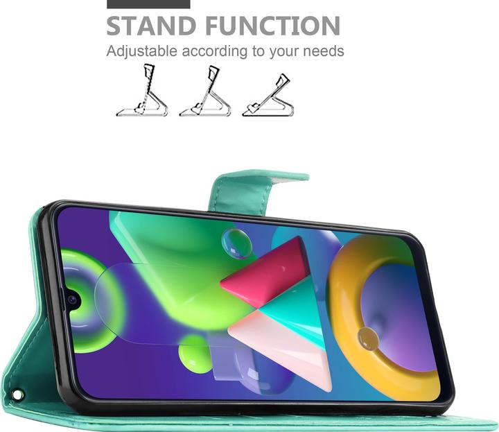 Productafbeelding Cadorabo Bloemen Boekomslag (Samsung Galaxy M31)