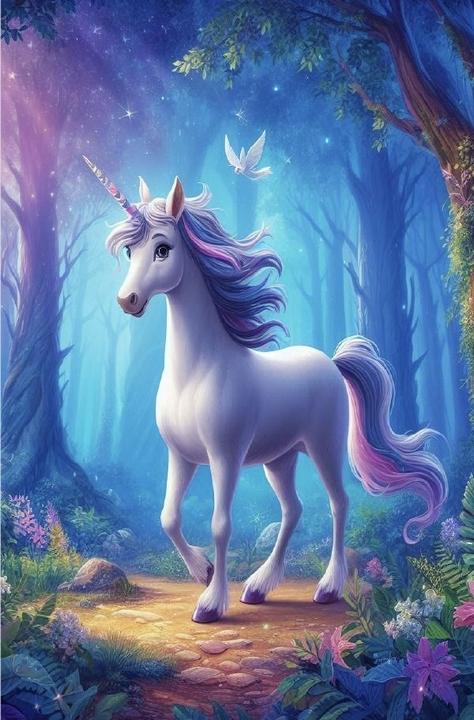 Produktbild Diary:Tagebuch Einhorn im Zauberwald (Harter Einband, Deutsch)