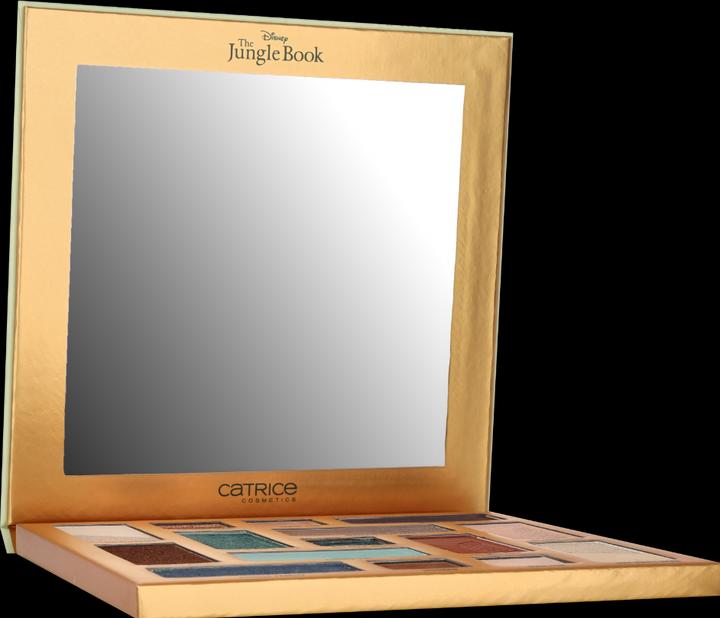 Actual product image Catrice Disney The Jungle Book Eyeshadow Palette 15 Colors Natural Intense Vegan (030 Mother Nature's Recipes)