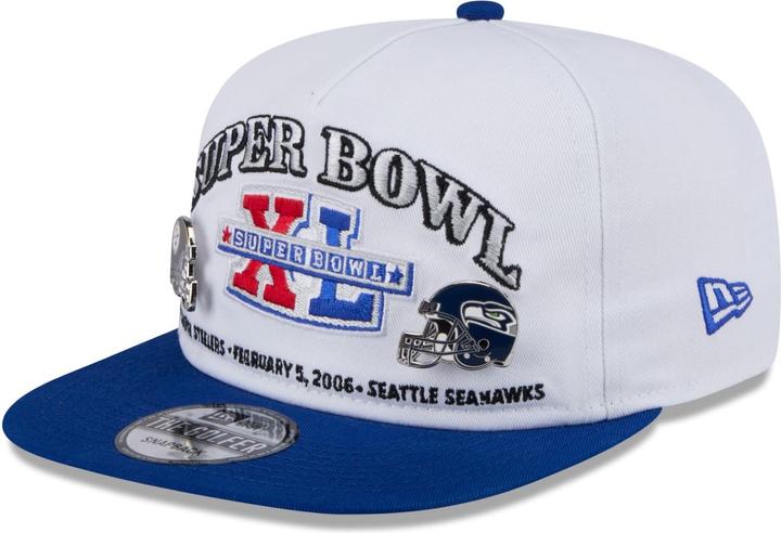 Produktbild New Era Golfer Cap - Super Bowl Xl Pin Steelers Seahawks (One Size)